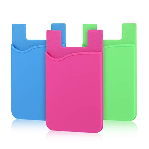 Silicone Stick-On Card Holder: Colorful Convenience for Phones
