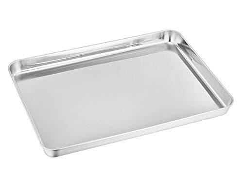Chef's Premium Stainless Steel Baking Pan: Healthy & Durable Choice