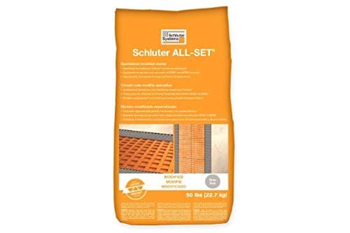 Schluter All-Set Grey: Ultimate Thin-Set for Membranes!
