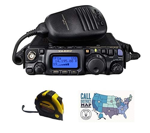 Complete Ham Radio Kit: FT-818 Transceiver, Antenna Tape, Quick Guide