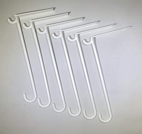 Alumahooks: Lightweight Patio Hangers - Versatile 6-Pack, USA-Made
