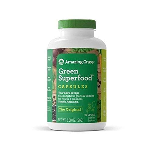 Green Superfood Capsules: Nutrient-Rich Blend for Daily Vitality