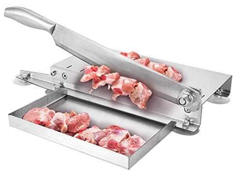 Stainless Steel Meat Slicer: Stable, Hygienic, 10.6" Blade