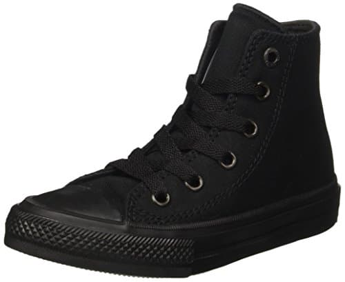 Jet-Black High-Tops: Ultimate Cool Kids' Style