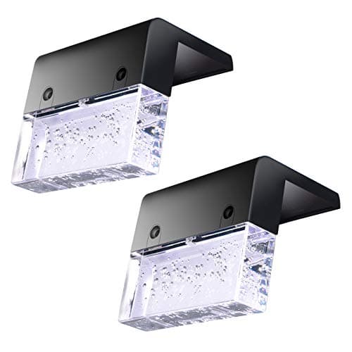 CrystalGlow Solar Deck Lights: Elegant, Efficient, and Waterproof