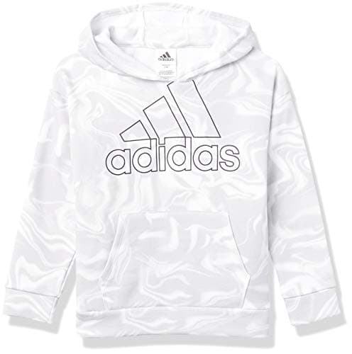 adidas Marble Print Hooded Pullover: Elevate Your Winning Style