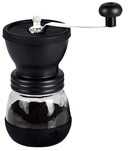 Ceramic Burr Coffee Grinder: Smooth Grind, Portable Design