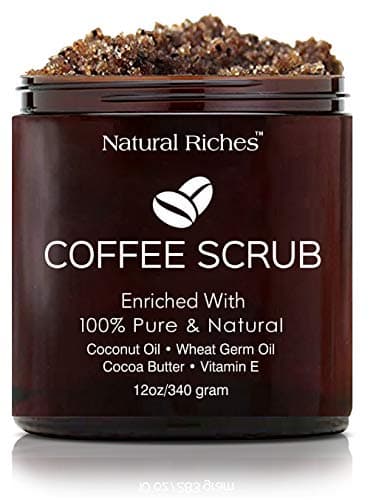 Cellulite Away Scrub: Coffee & Cocoa Exfoliator for Glowing Skin