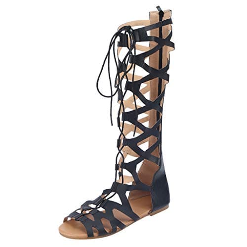 Chic Lace-Up Essentials: Sandals, Tops & Trendy Fashion for Women