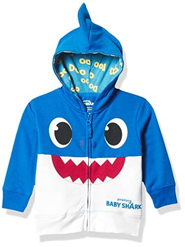 Baby Shark Zip-Up Hoodie: Cozy, Cute & Fun for Kids