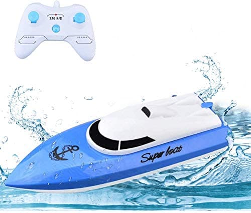 WomToy RC Boat: Fast, Impact-resistant Fun! Perfect for All Ages.