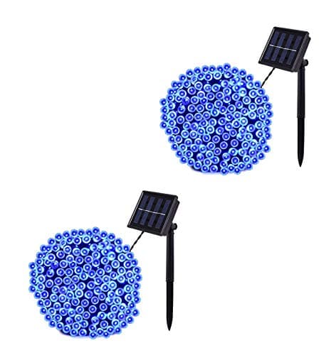 SunGlow Solar Event Lights: 8 Modes, Waterproof - Illuminate Outdoors