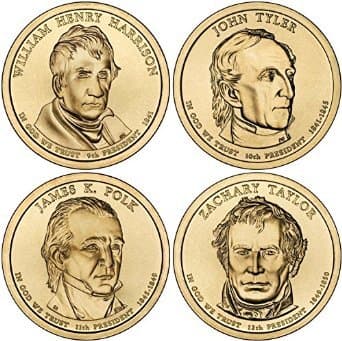 2009 Denver Mint Complete Uncirculated Presidential Dollar Set