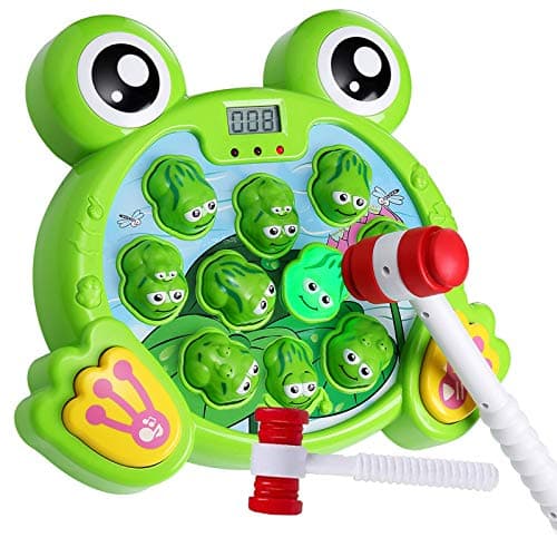 Froggy Fun Whack-a-Frog Game: Enhance Coordination & Skills! 🐸