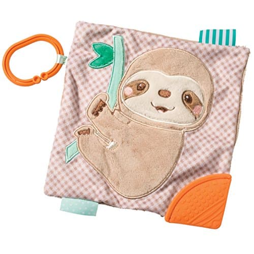 Sloth Adventure Sensory Blanket: Soft & Safe Infant Toy