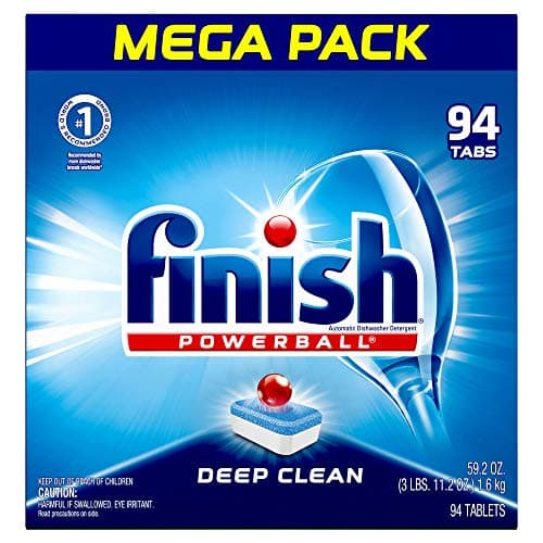 Finish All In 1 Powerball Dish Tabs - 94ct - Tough Stain Removal & Sparkling Shine
