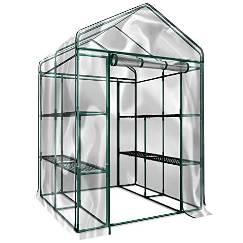 GrowPro 8-Shelf All-Season Greenhouse: Versatile Gardening Haven!