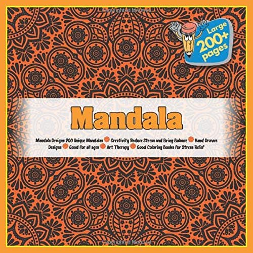 Serene Mandalas: 200 Designs for Calm & Harmony - Coloring Bliss